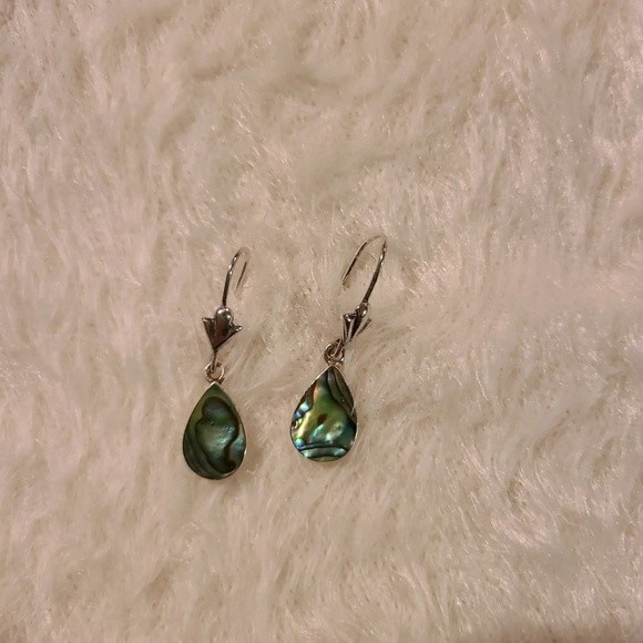 Jewelry - Abalone Shell Sterling Silver Earrings